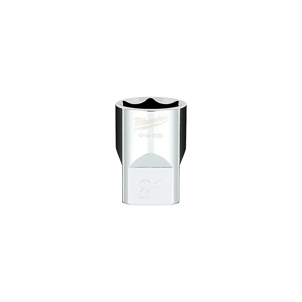 1/2 in. Drive 21MM Metric 6-Point Socket with FOUR FLAT™ Sides