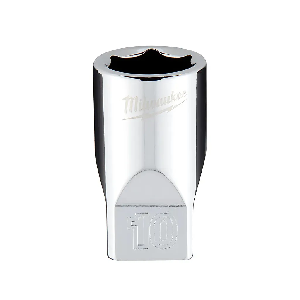1/4 in. Drive 10mm Metric 6-Point Socket