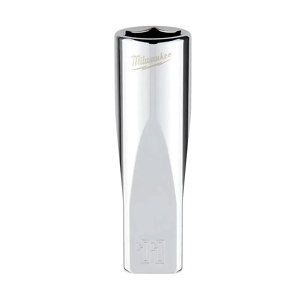 1/4 in. Drive 11mm Metric 6-Point Deep Socket