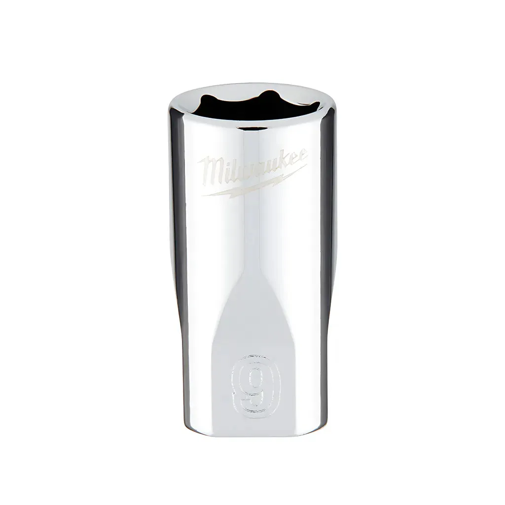 1/4 in. Drive 9mm Metric 6-Point Socket