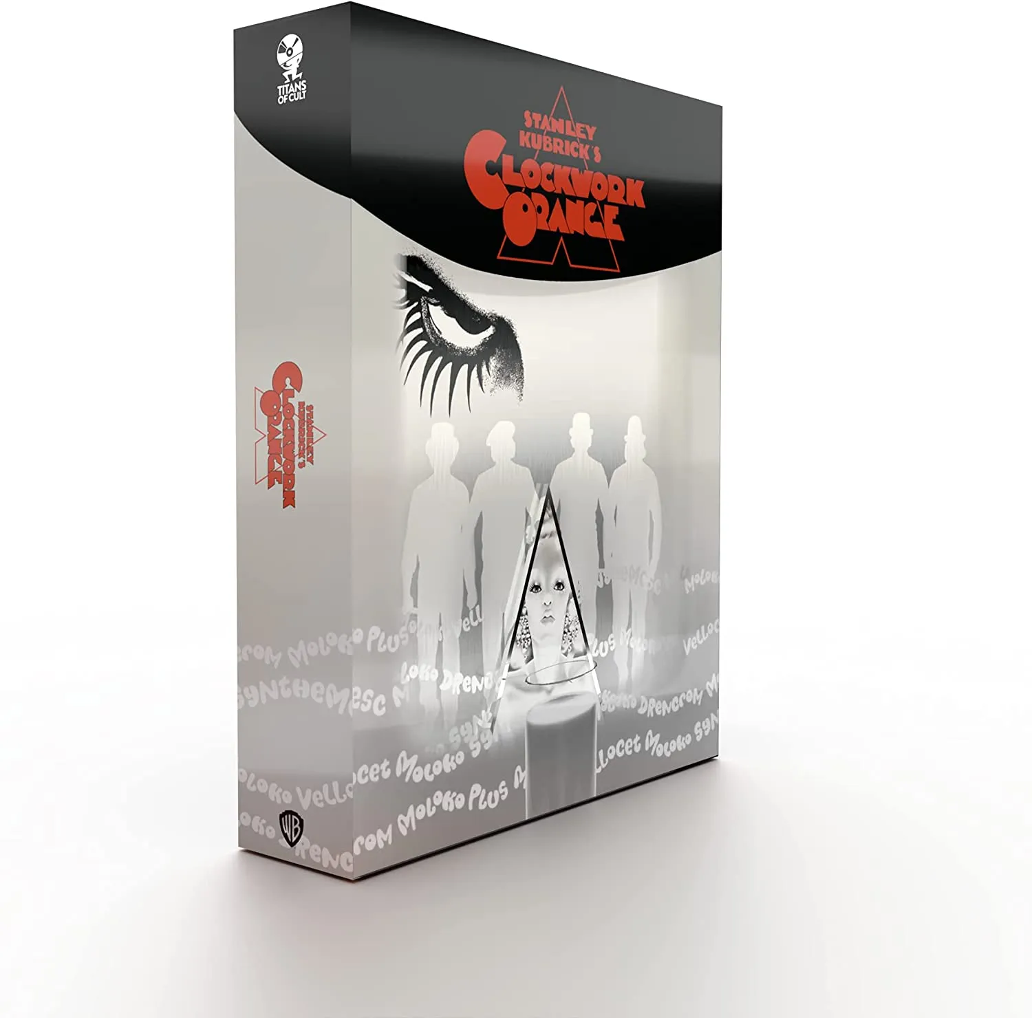 A Clockwork Orange Titans of Cult Steelbook [4K Ultra HD] [1971] [Blu-ray]