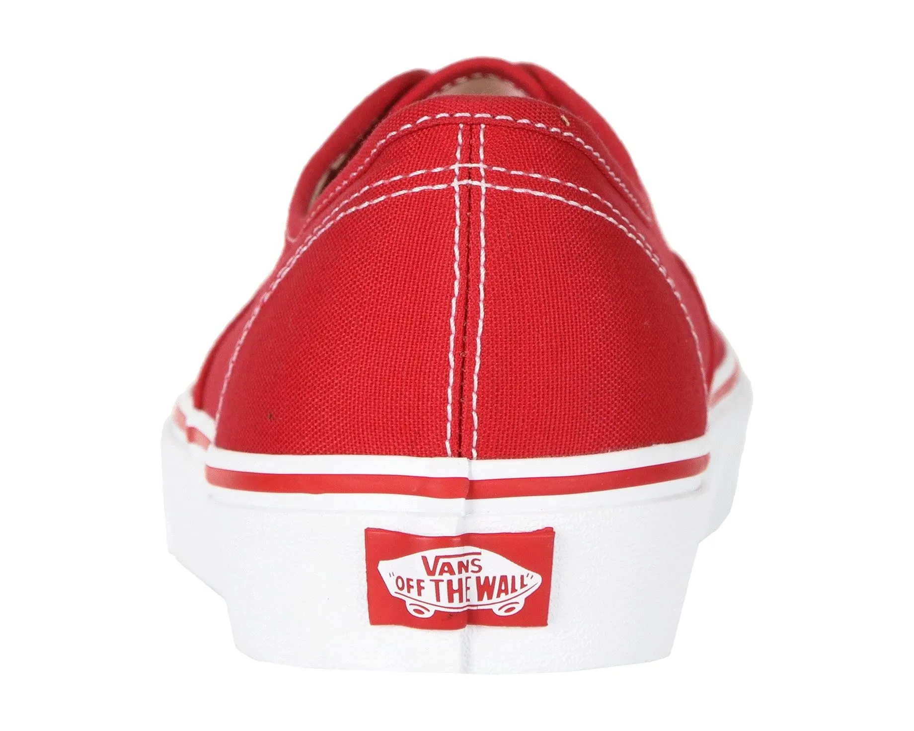 Authentic Core Classics Vans Sneakers, Red