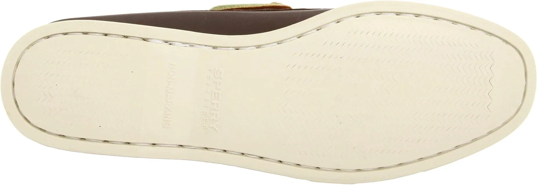 Authentic Original A/O 2 Eye Sperry boat shoes, brown