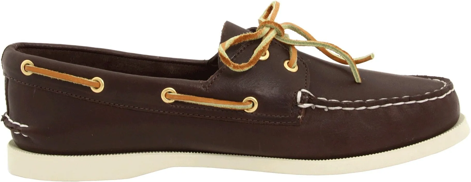 Authentic Original A/O 2 Eye Sperry boat shoes, brown