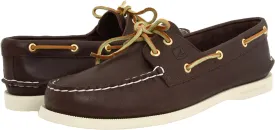 Authentic Original A/O 2 Eye Sperry boat shoes, brown