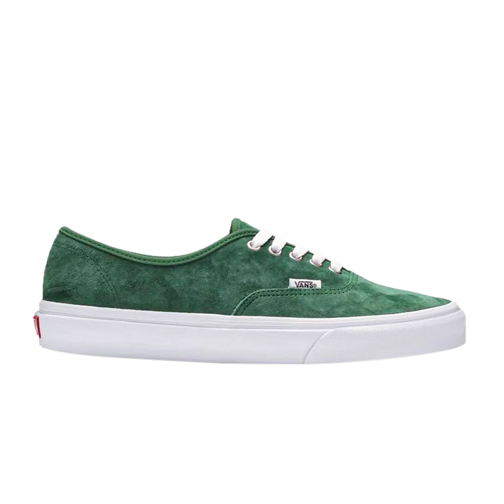 Authentic Suede Vans sneakers, green