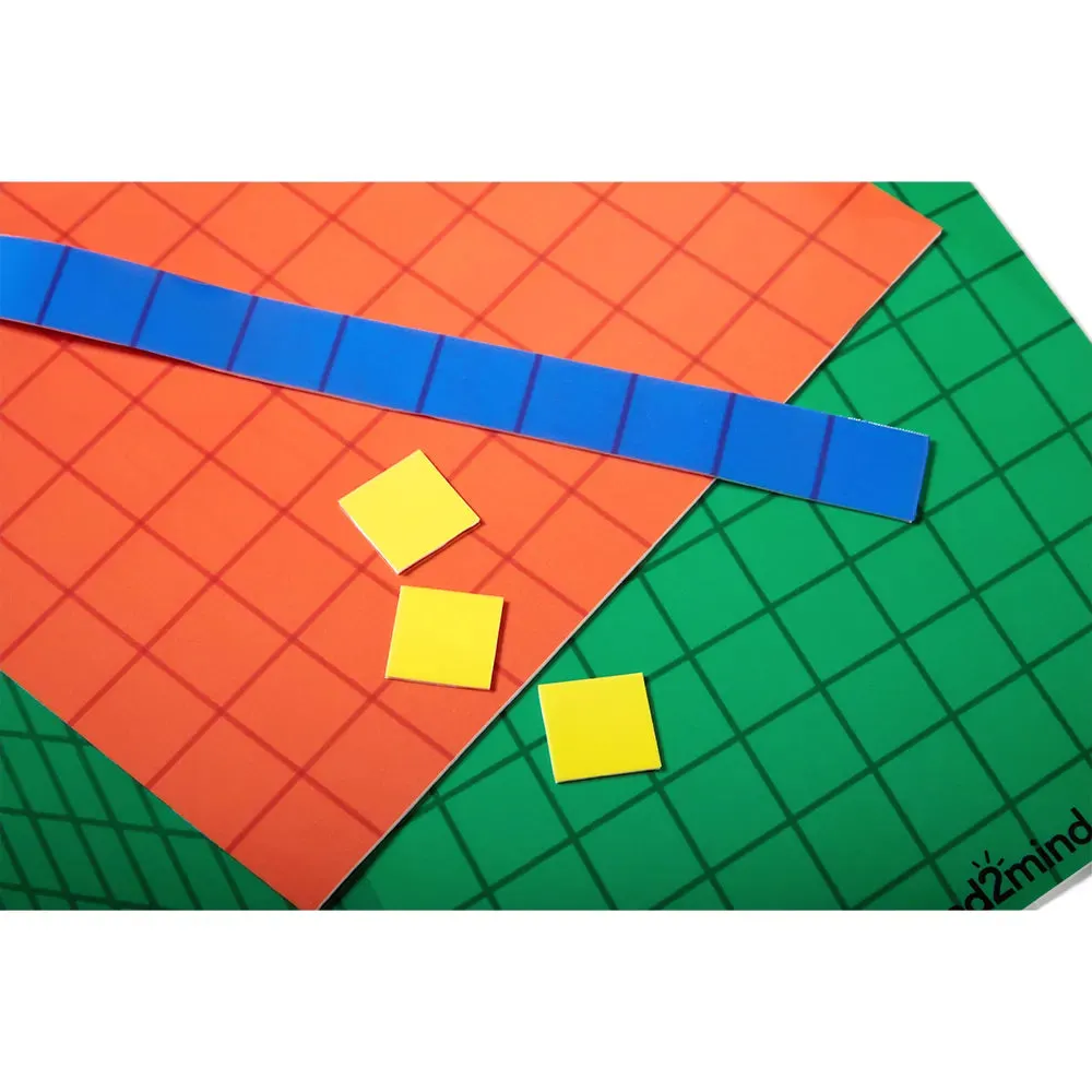 Base Ten Blocks Demonstration Clings: 112pc