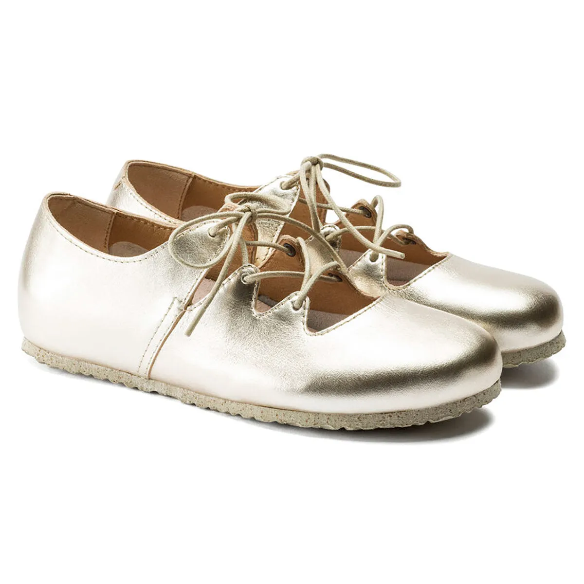 Birkenstock Women's Rye Natural Leather Shoes