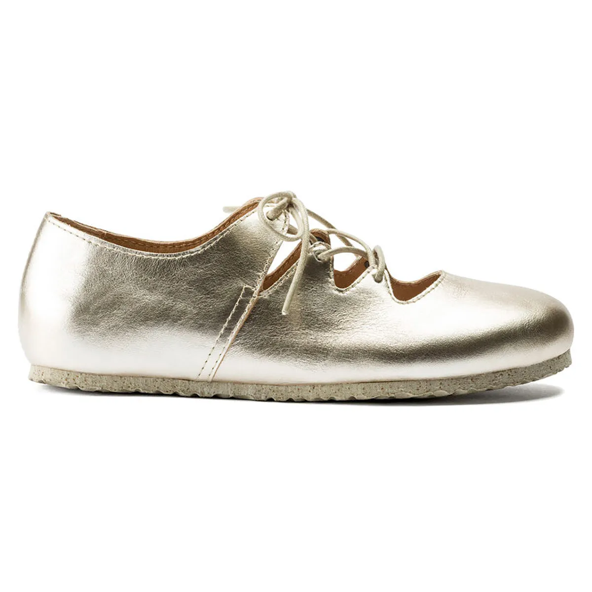 Birkenstock Women's Rye Natural Leather Shoes