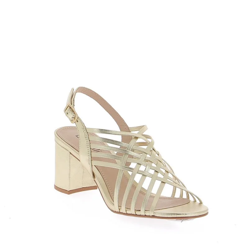 Brazilio 1200568 Champagne Heeled Sandal