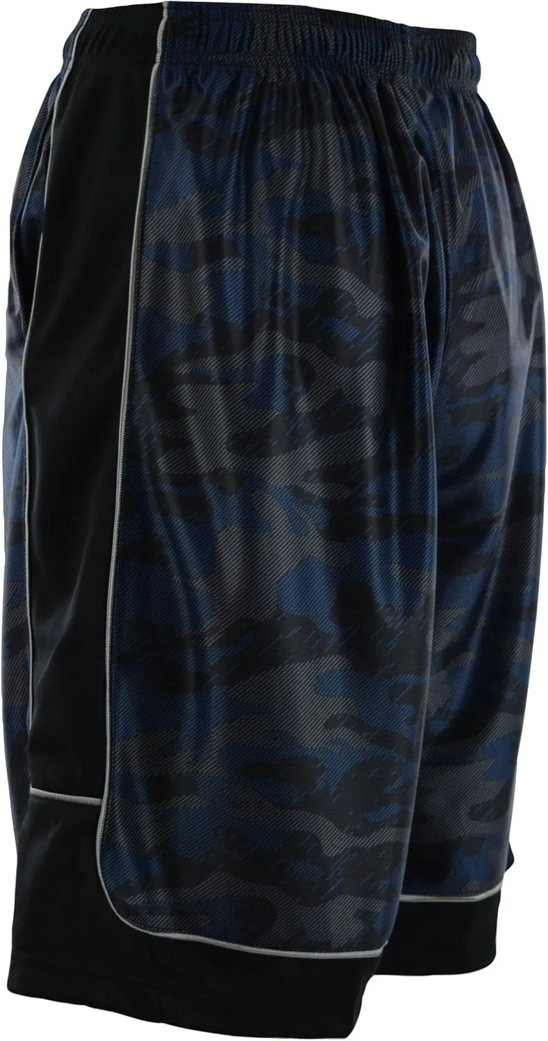 ChoiceApparel Mens Two Tone Training/Basketball Shorts with Pockets (S up to 4XL)