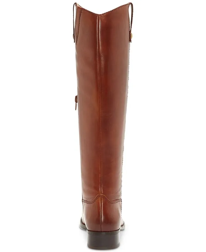 Fawne Wide Top Leather Riding Boots I   .  International Concepts brown