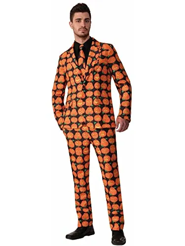 Forum Novelties Pumpkin Suit and Tie Adult Costume