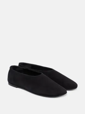 Glove leather flats