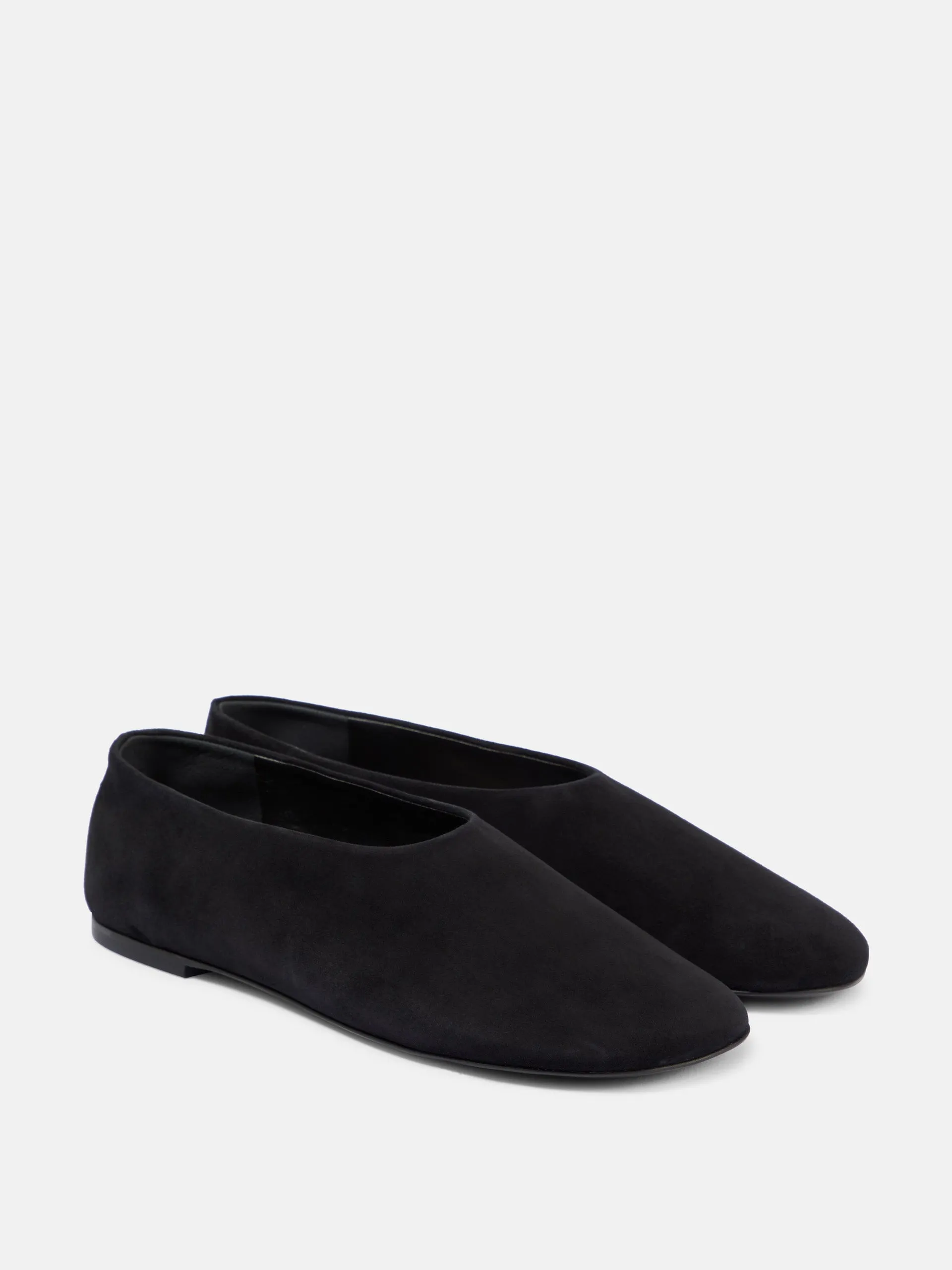 Glove leather flats