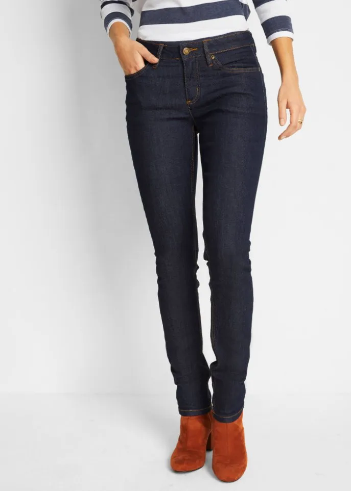 John Baner Jeanswear Comfortable Stretch Skinny Jeans, Blue