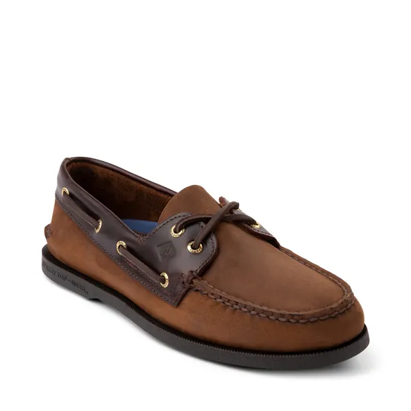 Men's boat shoes Sperry Top-Sider Authentic Original, dark brown