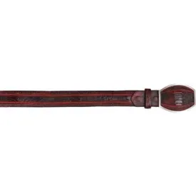 Men's Los altos Ostrich Leg Laser Design Casual Belt C24U0518