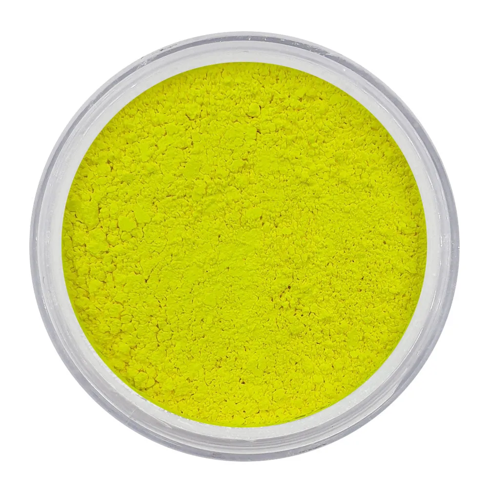 MUOBU Vegan Eco-Friendly Mica Pigment Powder 01 - UV Electric Yellow (3g)