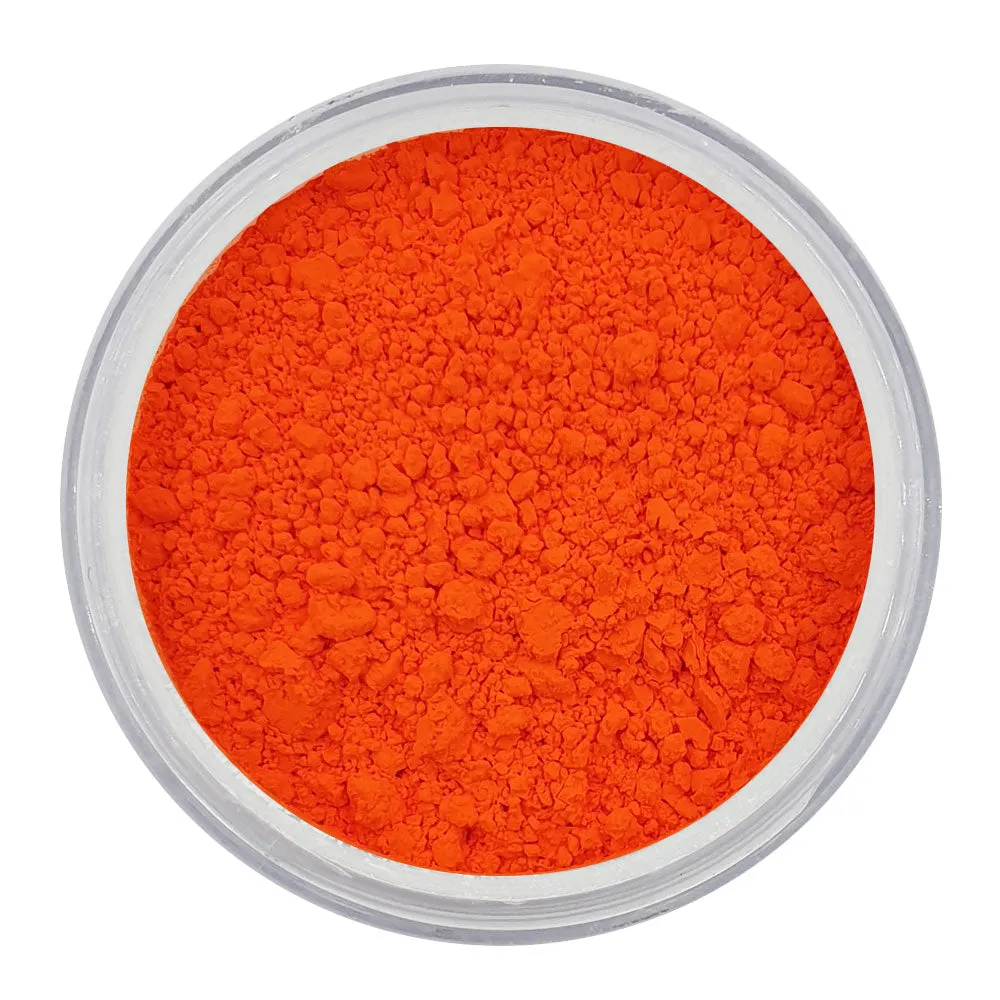 MUOBU Vegan Eco-Friendly Mica Pigment Powder 07 - UV Light Orange (3g)
