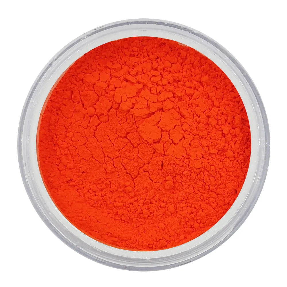 MUOBU Vegan Eco-Friendly Mica Pigment Powder 14 - UV Electric Orange (3g)