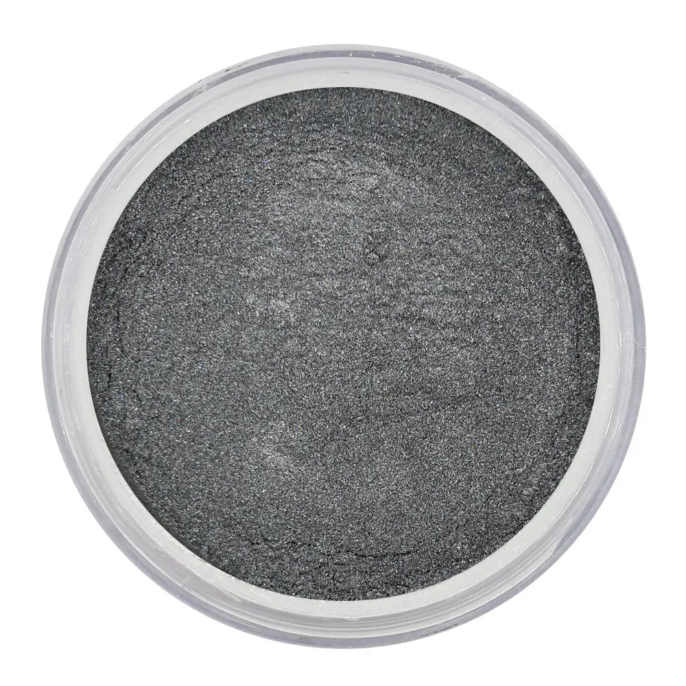 MUOBU Vegan Eco-Friendly Mica Pigment Powder 46 - Shimmering Steel (3g)