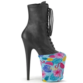 PLEASER POLE SHOE PROTECTORS FLAMINGO