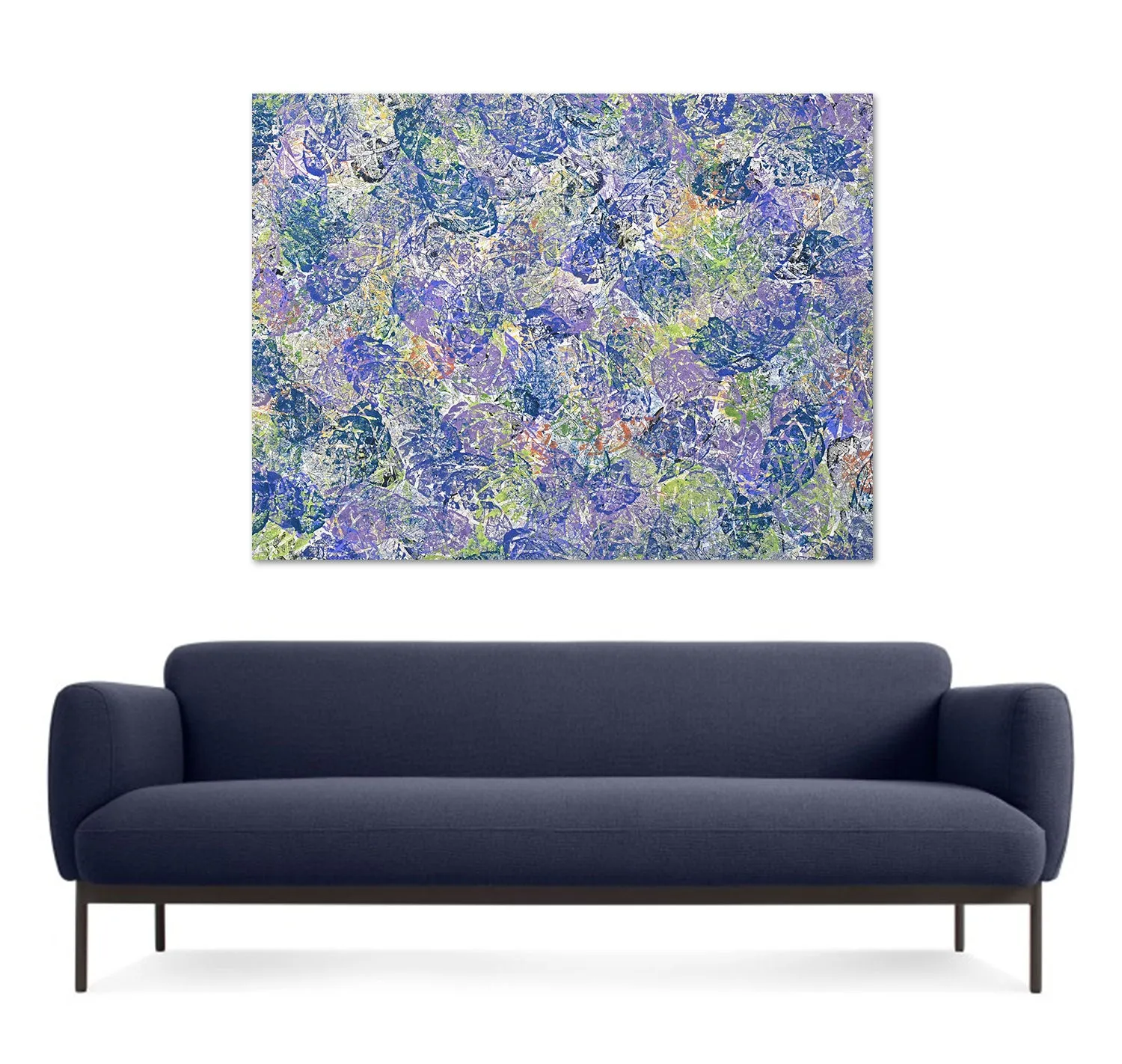 "Walking on Air," original painting, 36" x 48"