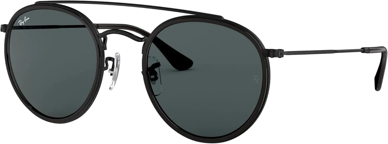 Ray-Ban RB3647N Double Bridge Round Sunglasses