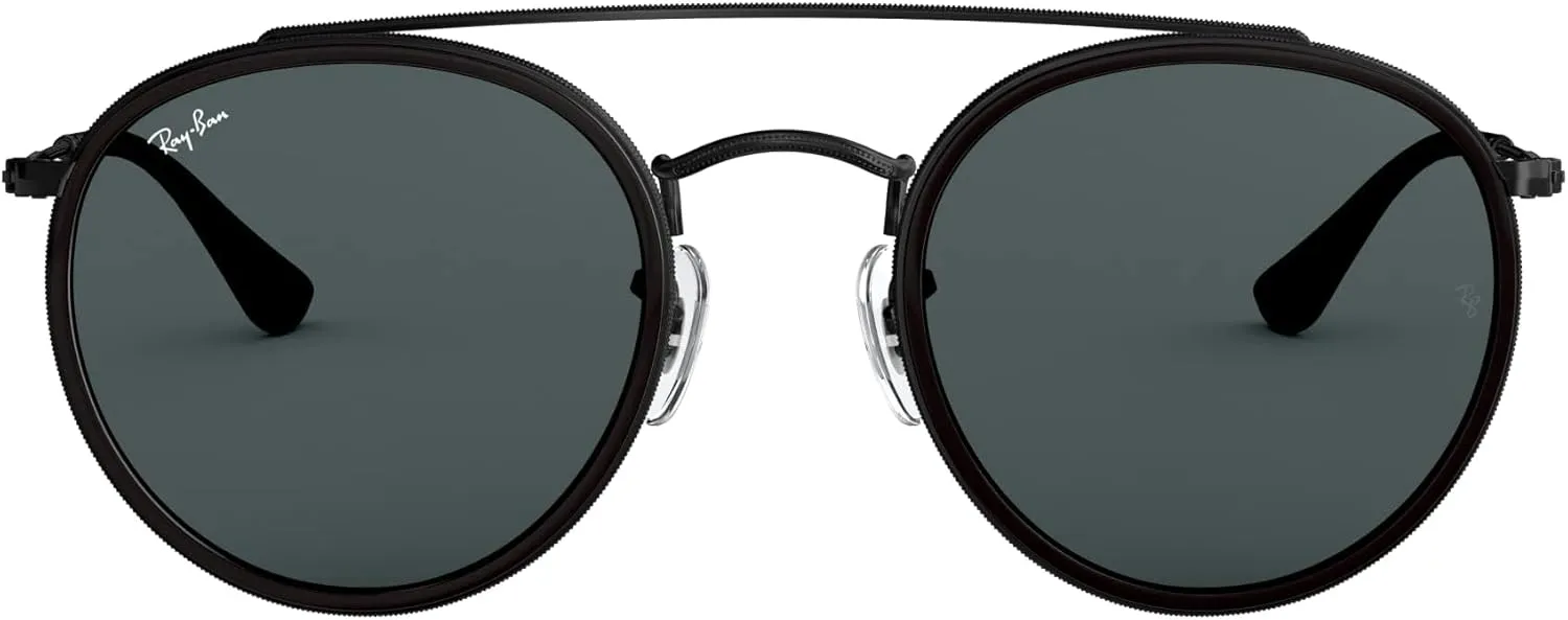 Ray-Ban RB3647N Double Bridge Round Sunglasses