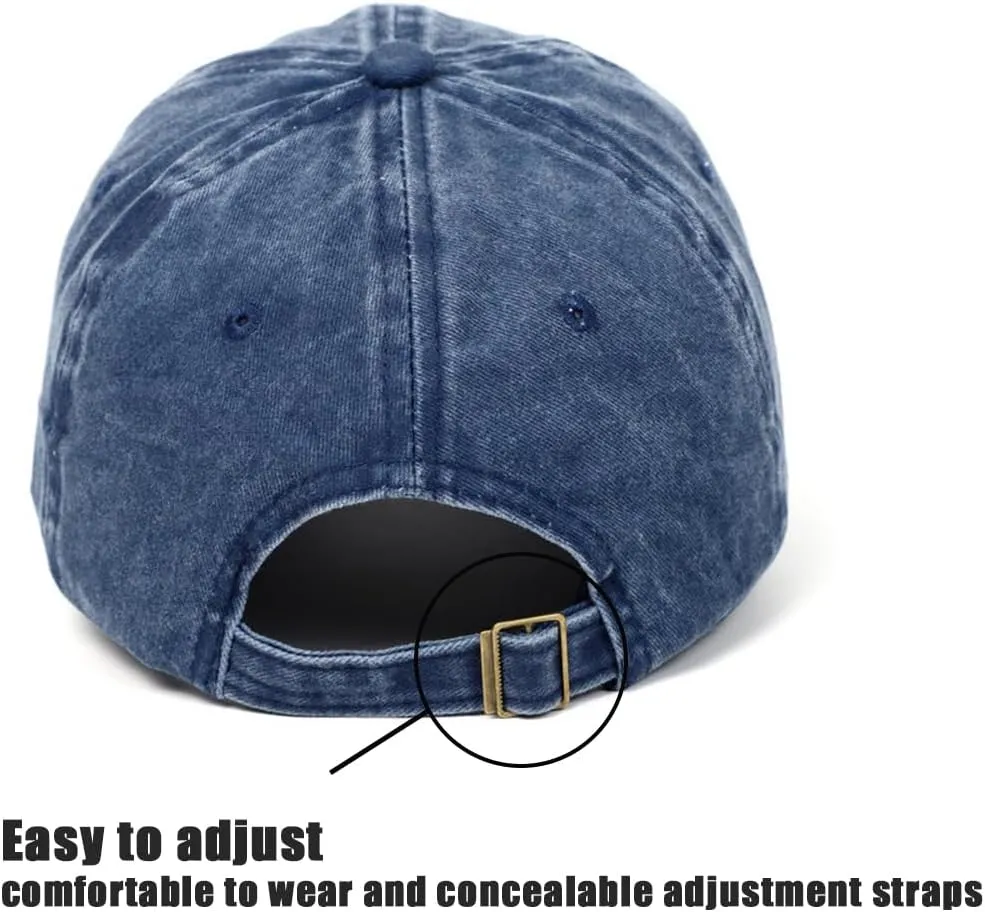 Vintage Baseball Cap for Men Women UPF50  Washed Cotton Low Profile Adjustable Distressed Golf Dad Hat