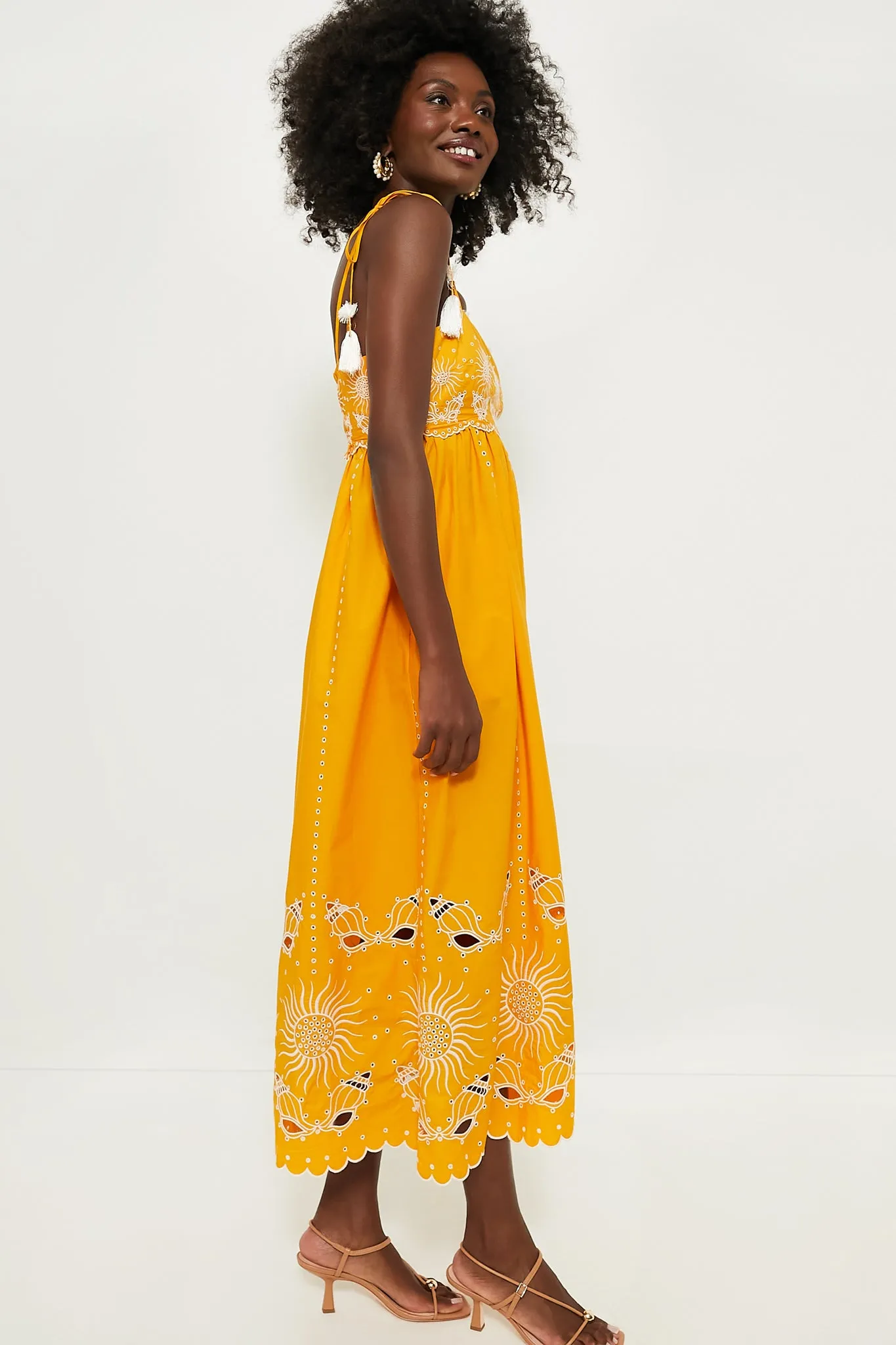 Yellow Daphne Dress